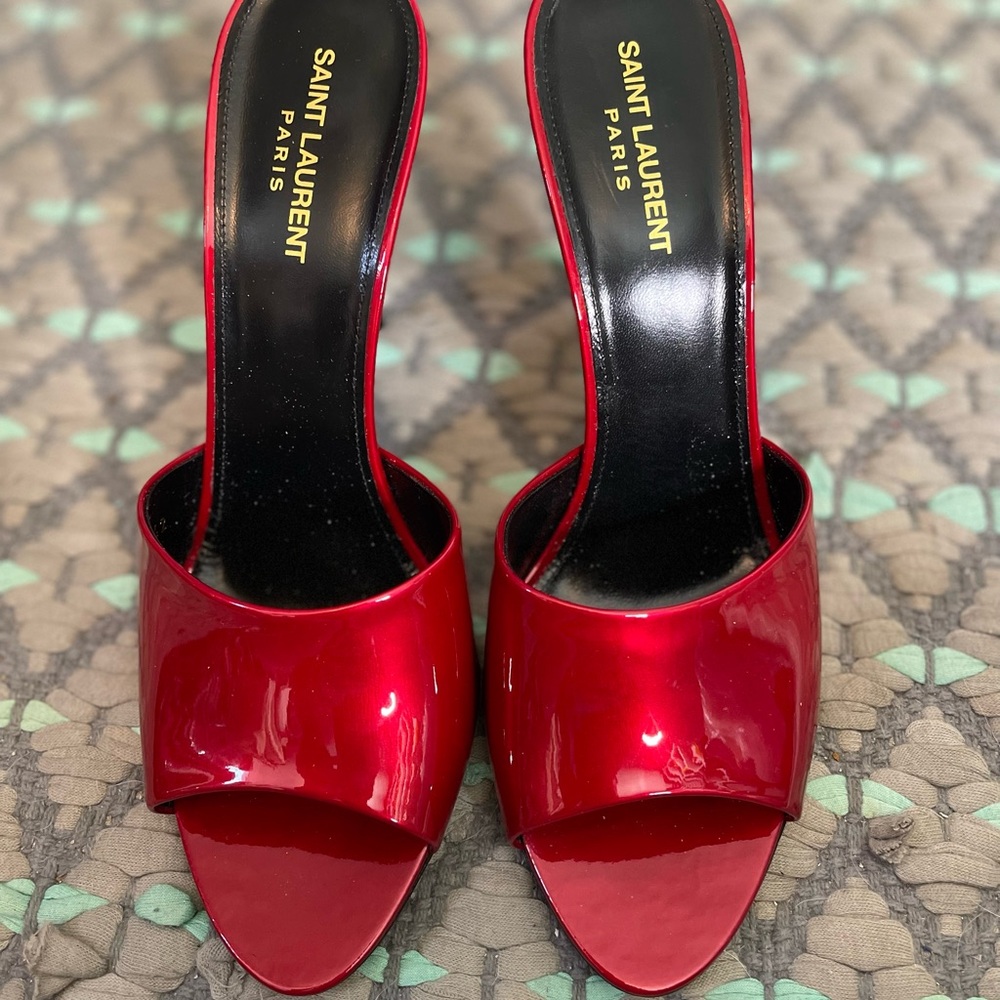 Saint Laurent Red Women's Shoes